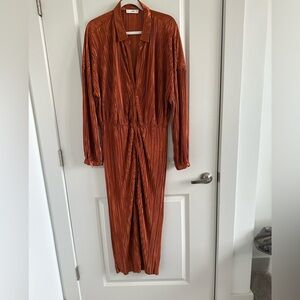 Mango Rust Dress